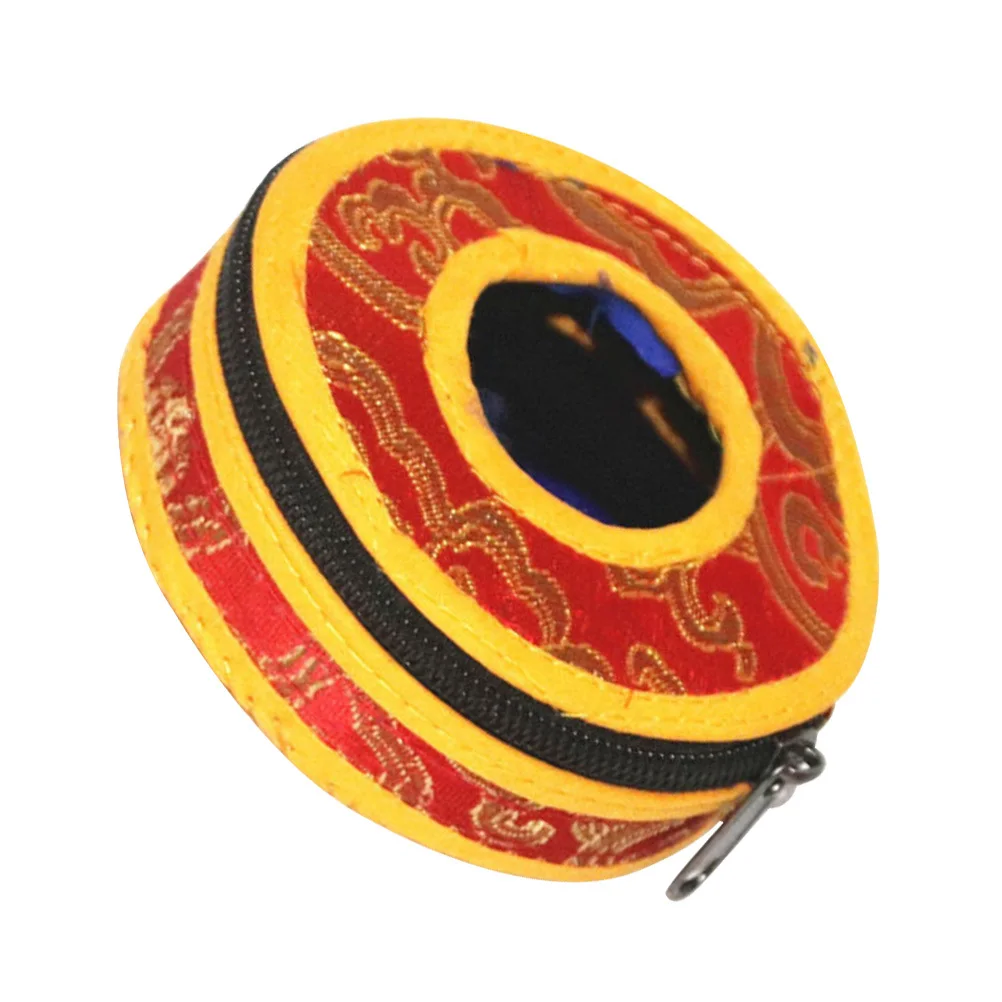 Nepal Meditation Bell Protective Bag Durable Zipper Design Storage Box for Meditation Protector Storage Bag
