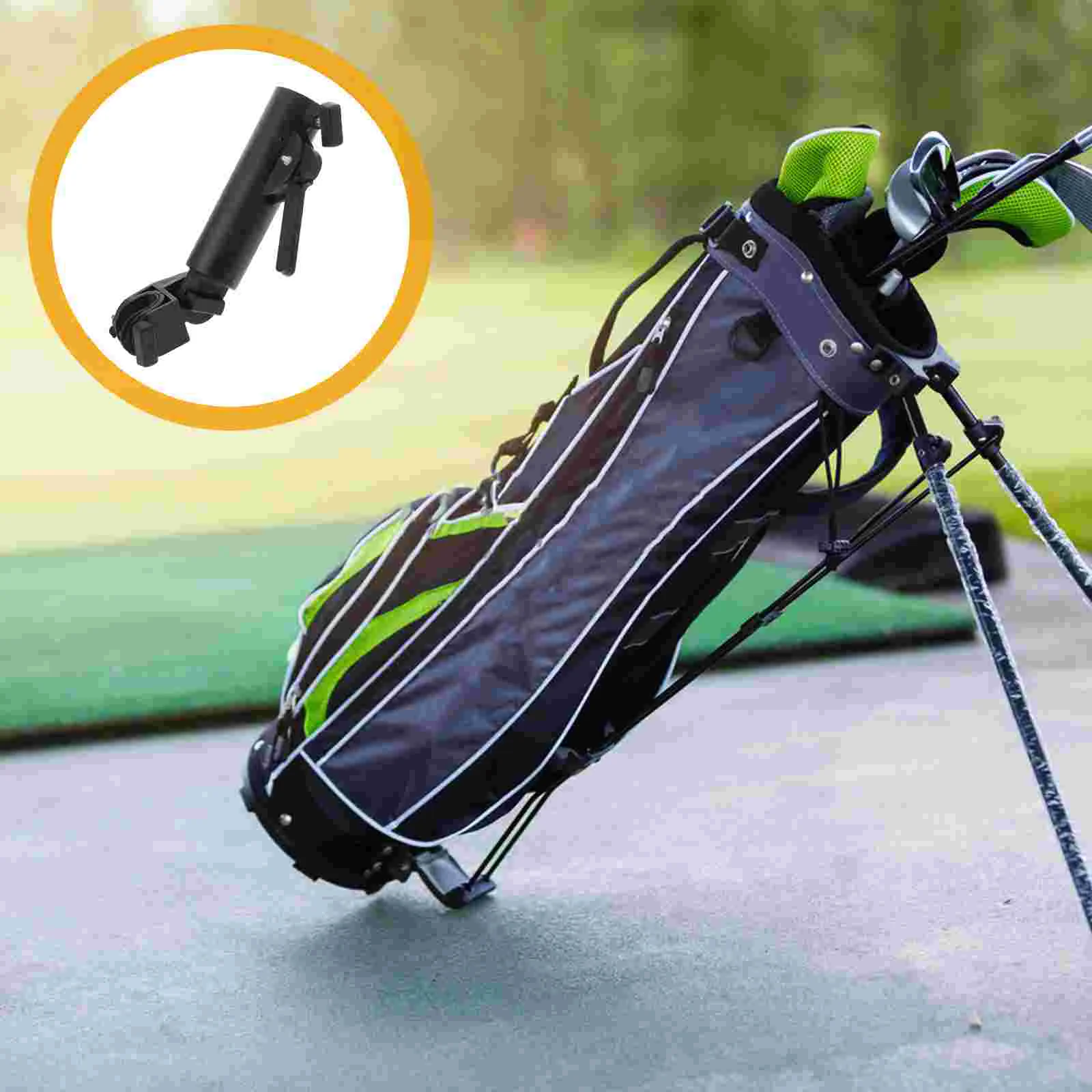 

Golf Umbrella Stand Cart Accessories Trolley Support Supply Adjustable Clip Holder