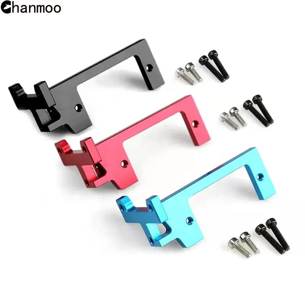 

Chanmoo для 1:14 Tamiya сервопривод коробки передач для крепления редуктора кронштейн переключения передач 1/14 RC грузовик прицеп Scania металлические детали для самостоятельной сборки