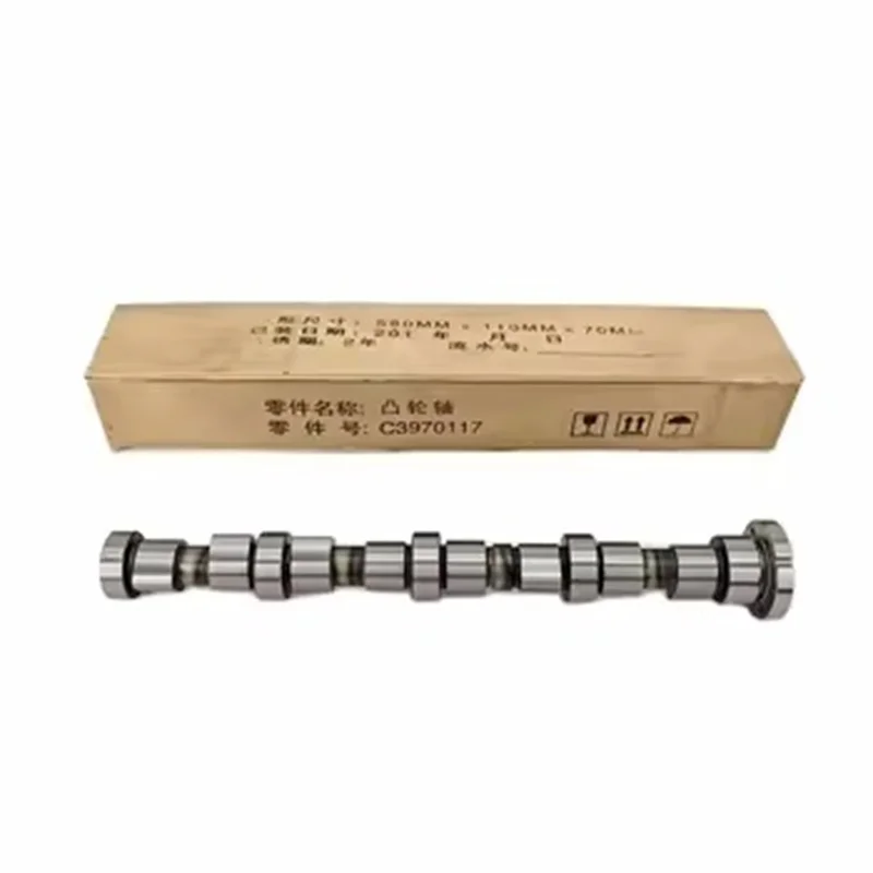 Peças de motor diesel ISDE4D 107mm 4.5L 4 cilindros C3970117 3970117 3970117A Árvore de cames para eixo de comando do cilindro Cumis ISDE4