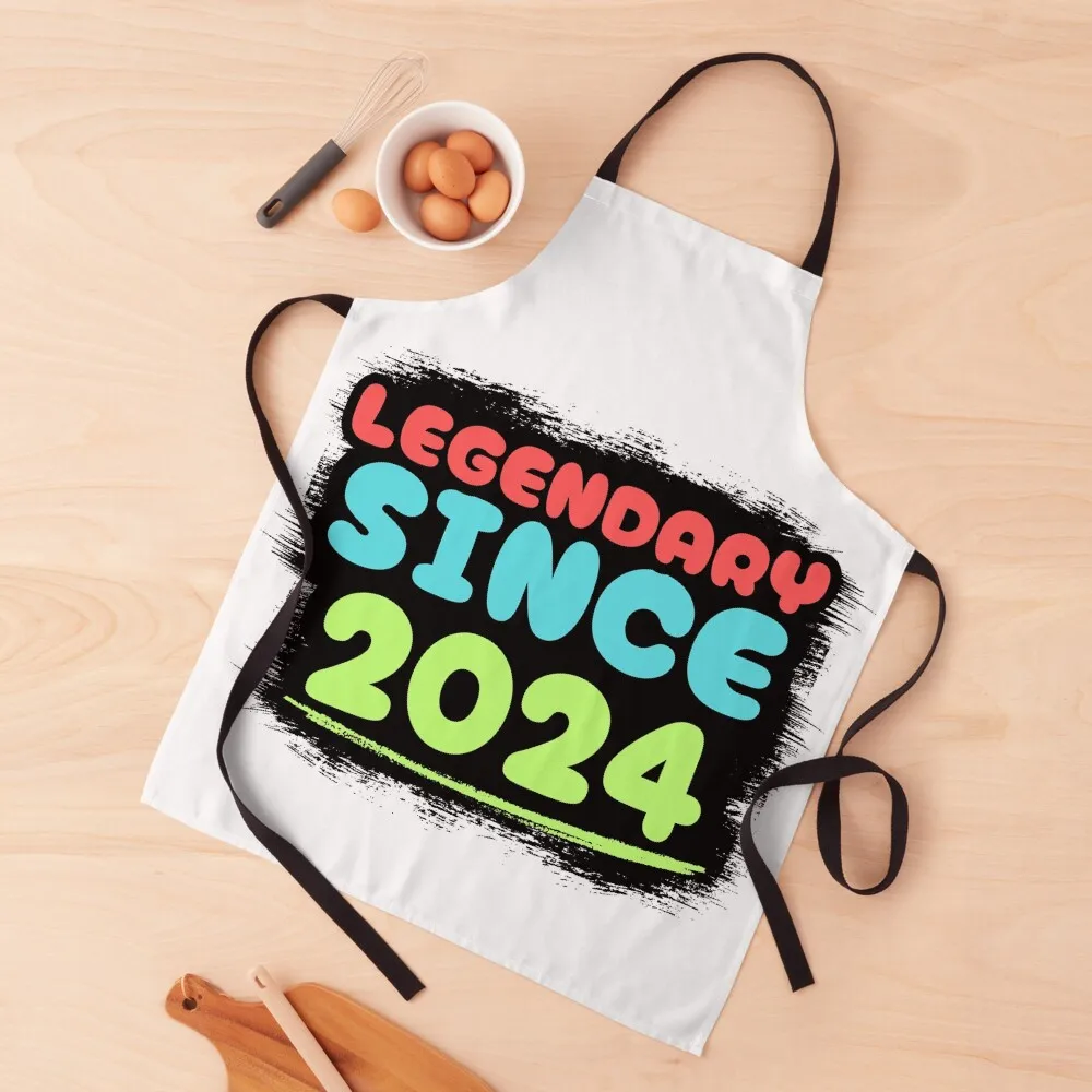 

Legendary Since 2024 Apron Custom Men kitchen professional hairdressing kitchen girl Apron