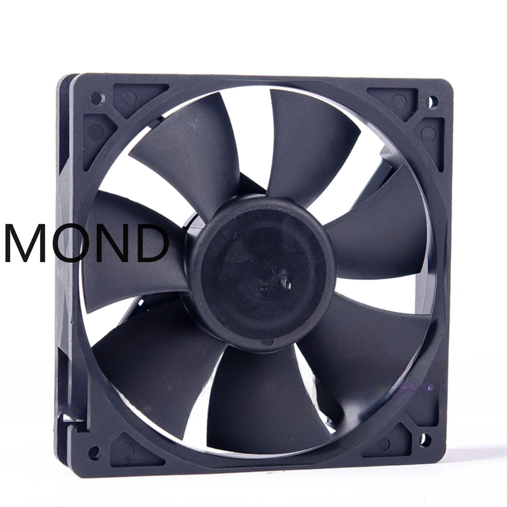 AFB1212M Delta Dual Ball Fan PWM Temperature Control 12V0.27A Power Supply 12CM Chassis Fan