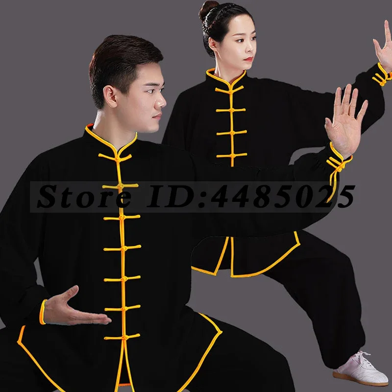 Chinese Wushu Clothing Traditional Training Performance Costume Plus Size 3XL Kung Fu Uniform Tai Chi Set Unisex Wing Chun Suits