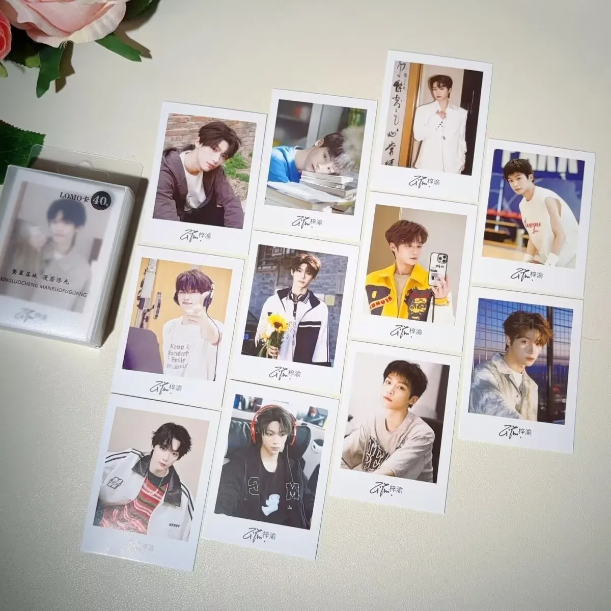 

Карта Ziyu Lomo, самодельная ТВ-драма, обратная любовь, личная креативная изысканная периферийная карта ЛОМО, 40, открытки