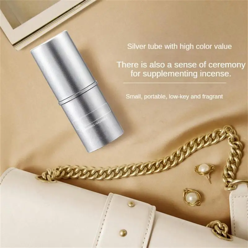 Portable Solid Balm Women's Lasting Fragrance Antiperspirant Perfumer Stick Balm Solid Ointment Portable Solid Perfume Cologne