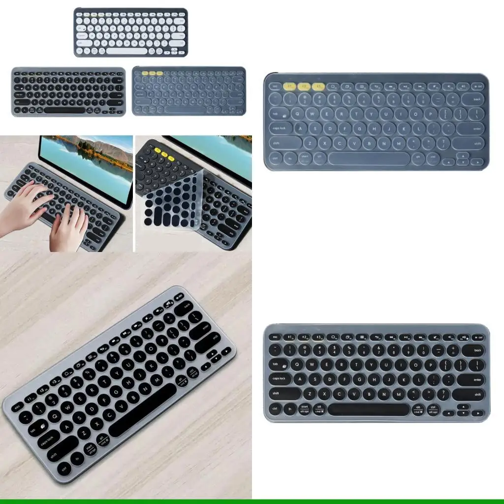 

U55C Flexible Silicone Keyboards Cover Fit Design Waterproof Protective Film