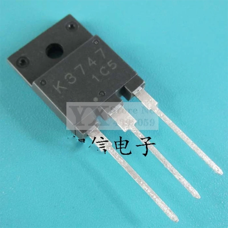 (5-20PCS) 2SK3747 SK3747 K3747 3747 F 2A1500V MOS FET Brand New and original