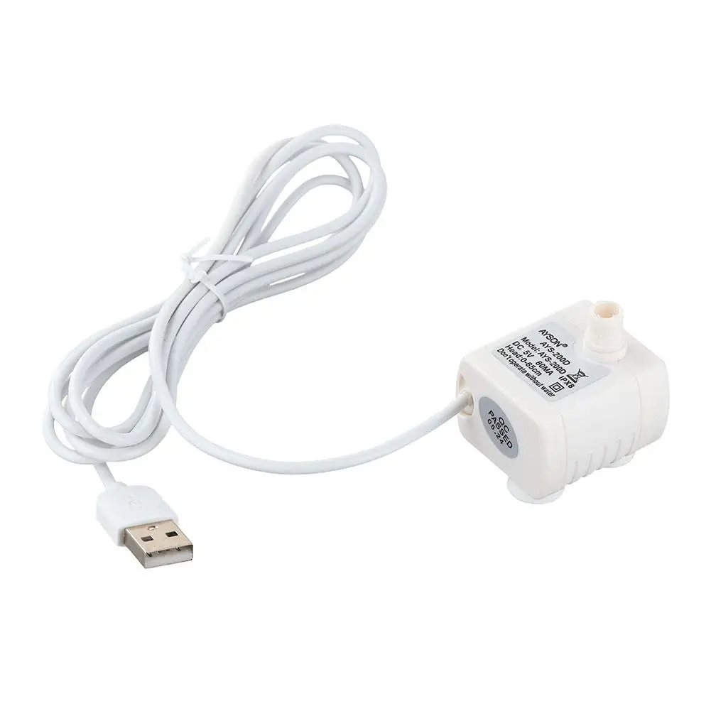 Haustier-Trinkbrunnenpumpe, leise, verhindert Trockenbetrieb, USB-betrieben, DC-Bürstenloser Motor, Mini-Katzenwasserspenderpumpe ﻿ – Detail 12