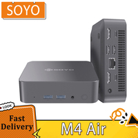 SOYO M4 Air Mini PC, Intel N95 4 Core Max 3.4GHz, 16GB RAM 512GB SSD, WiFi 5 Bluetooth 4.2, 2*USB3.2, 2*USB2.0, 1*Headphone Jack