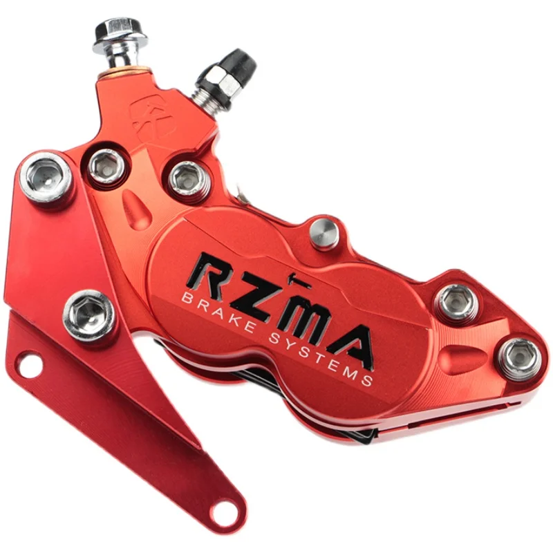 RZMA M430 Motorcycle Front Disc Brake Caliper 40mm Mounting 4 Piston CNC Brake Pump