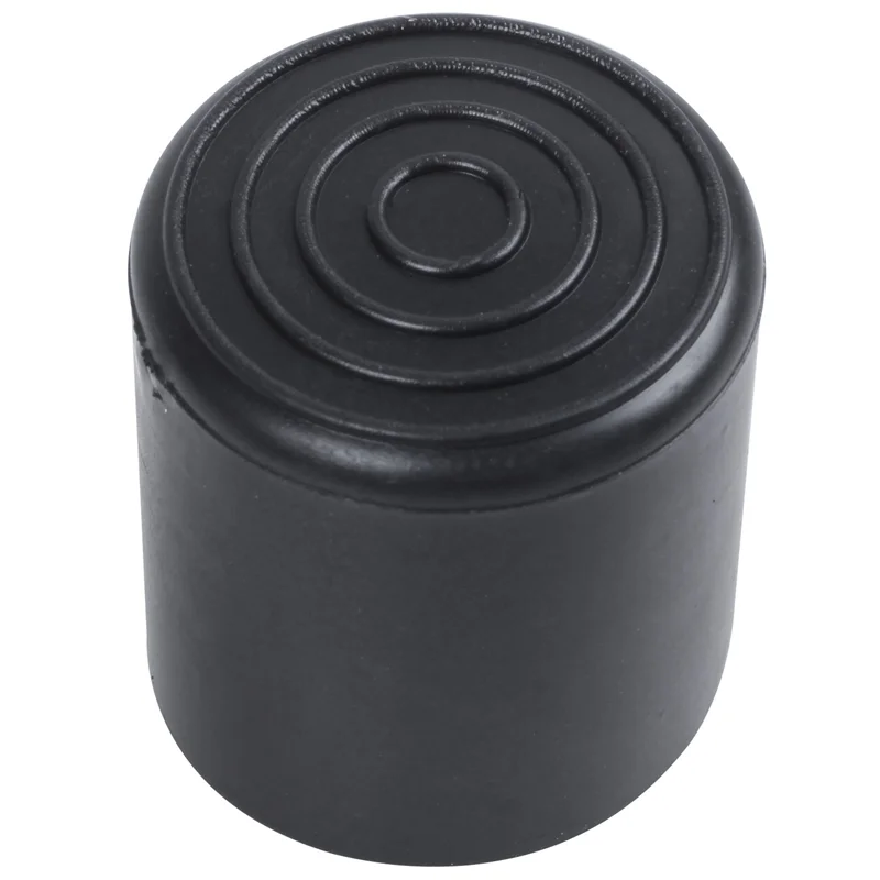 BAAU muebles de goma muleta pies taburete silla pierna punta almohadilla 12 piezas negro