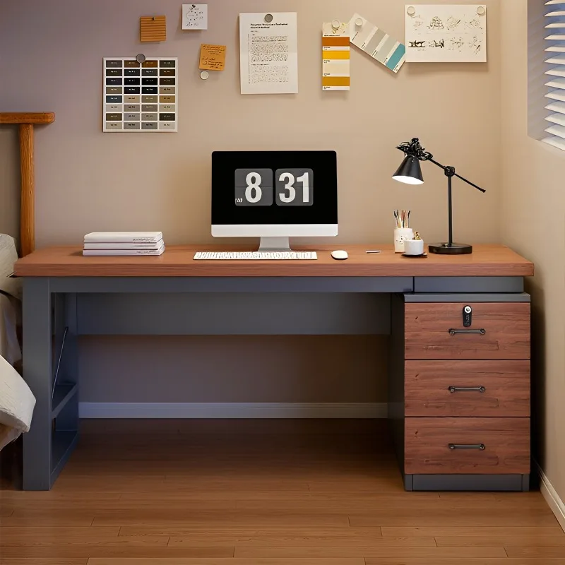 

Настольный книжный шкаф, встроенный бытовой шкаф с выдвижными ящиками для взрослых, мобильный офисный верстак