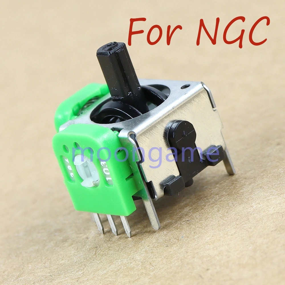 60 قطعة من القبضات التناظرية ثلاثية الأبعاد عصا التحكم وحدة الروك لوحدة تحكم NGC