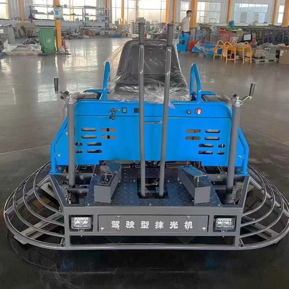 Construction Machinery Ride On Concrete Floor Trowel With Adjustable Speed
