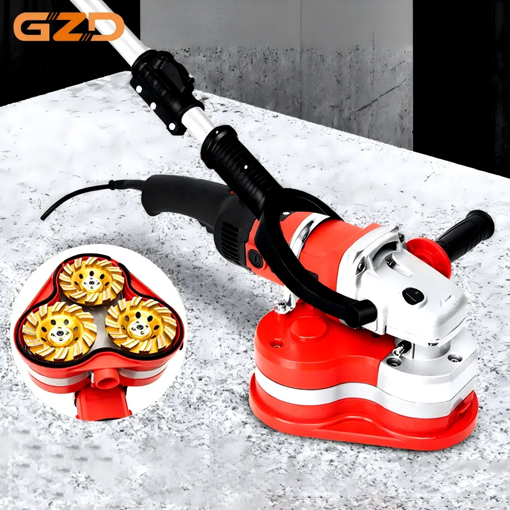 Small Wall Stone Concrete Polisher Portable Floor Grinder Concrete Polishing Machine