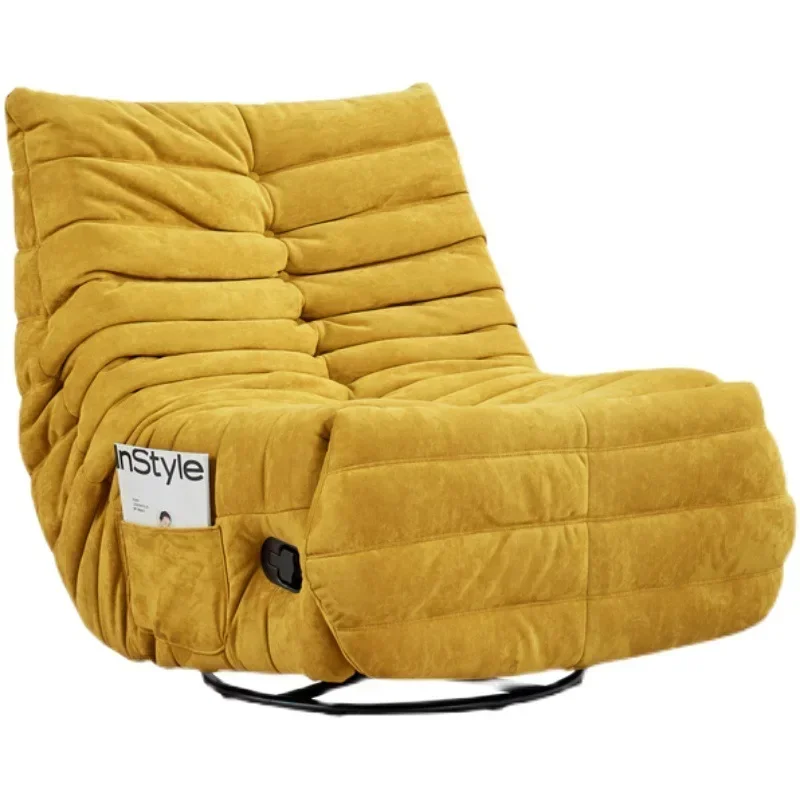 Sofa balcony light luxury simple leisure can rotate lying