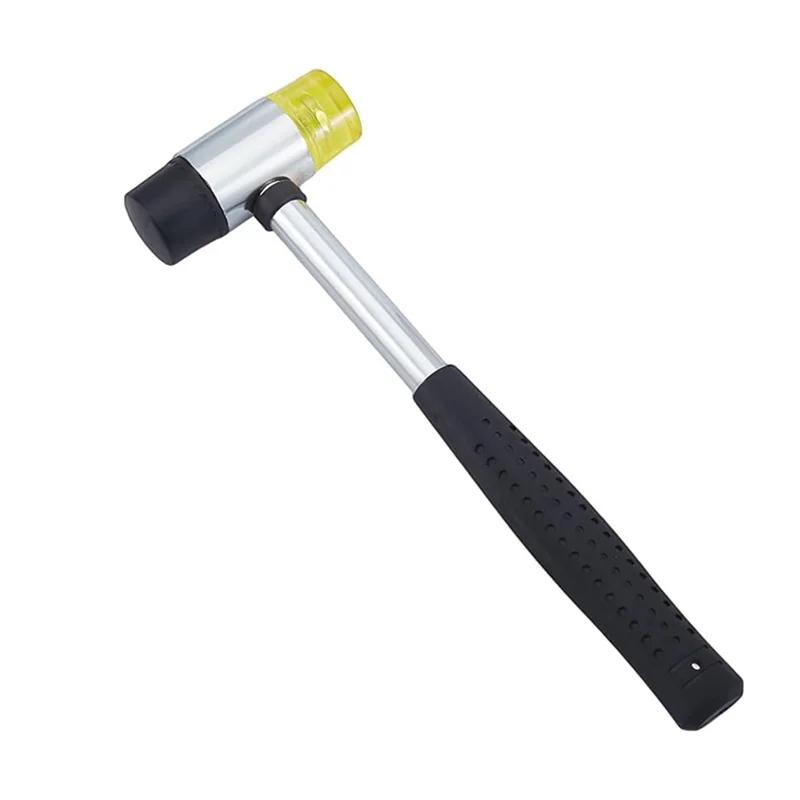 AAAN-Silversmithing Tools Mini Horn Anvil Set Iron Anvil With Rubber Hammer Blacksmith Forge Kit Forging Bench Block