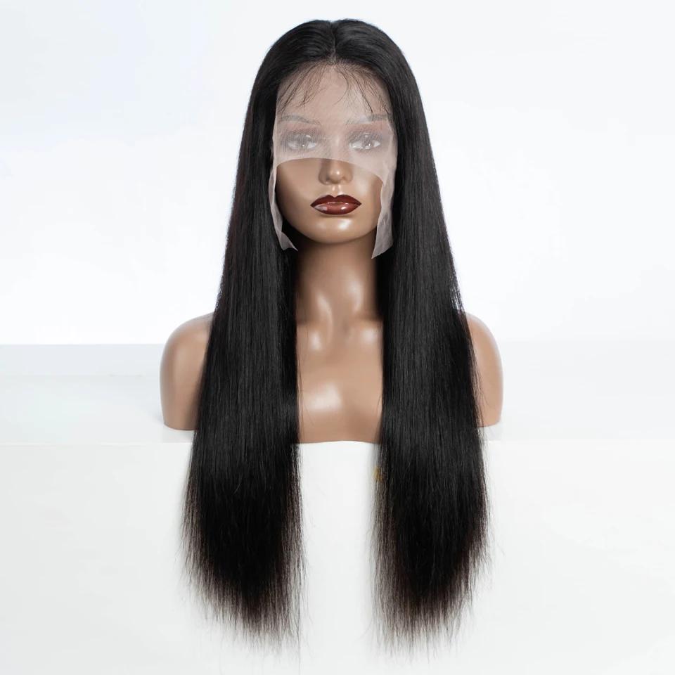 13x4 Spitze frontale Echthaar Perücken für Frauen 28 Zoll brasilia nische Körper Welle Spitze Front Perücke vor gezupft Haaransatz mit Baby Haar Perücken