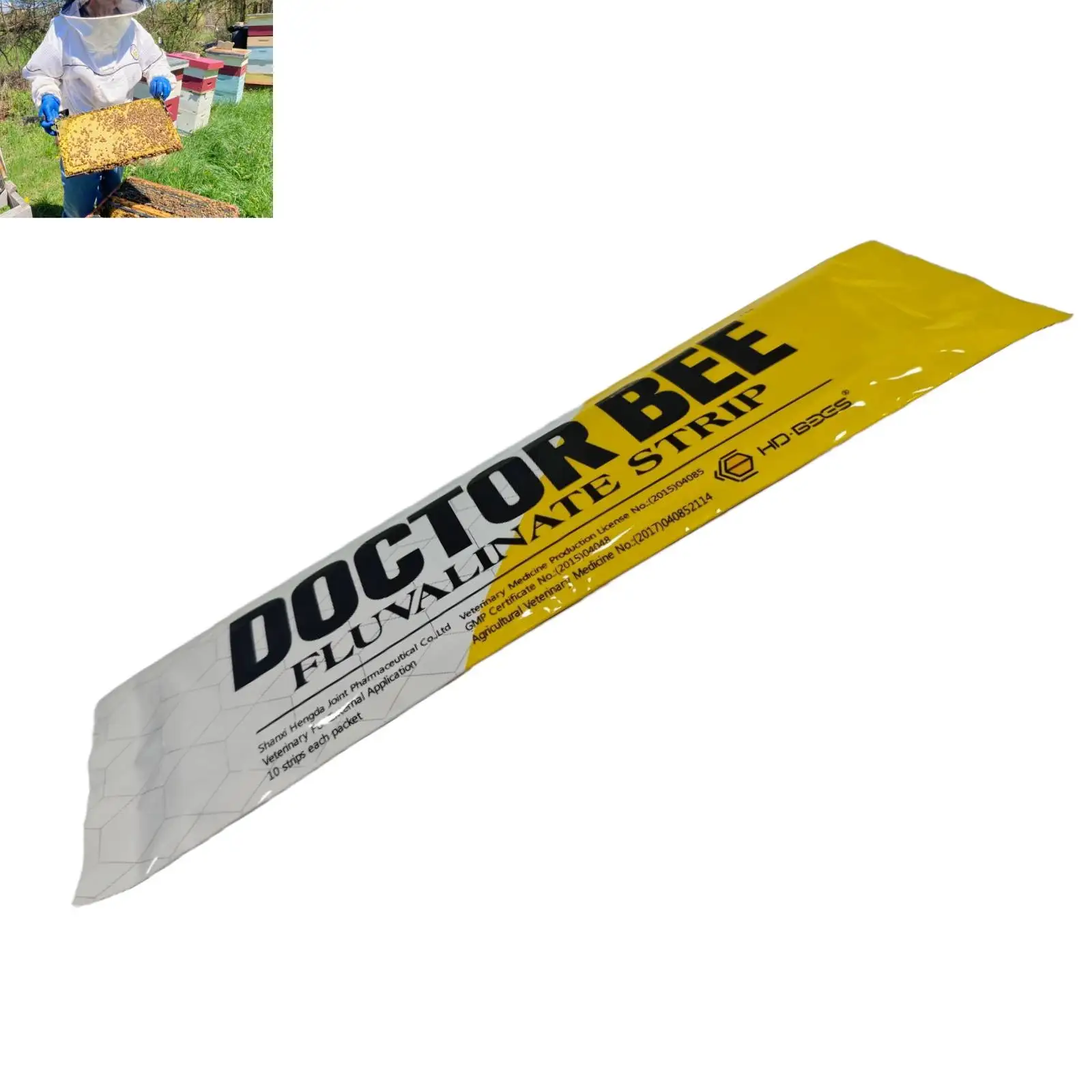 Beekeeping Supplies Specialized Beehive Assembly Plastic Sheet Plastic Strip for Beehive Brood Frame