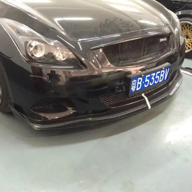 

Suitable for JCSPORTLINE G37 carbon fiber front bumper lip, Suitable for Infiniti 370GT 2D 2009-2013