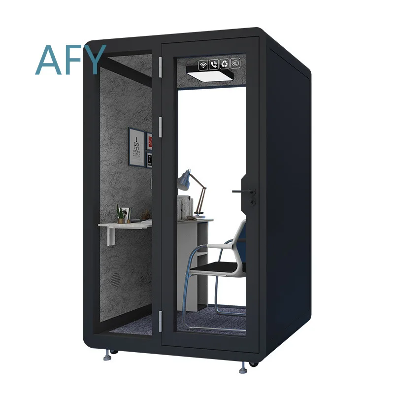 Soundproof Mobile Booth for Office Meeting Room Indoor Esports Gaming English Test Product Testing Silent Cabin Sound