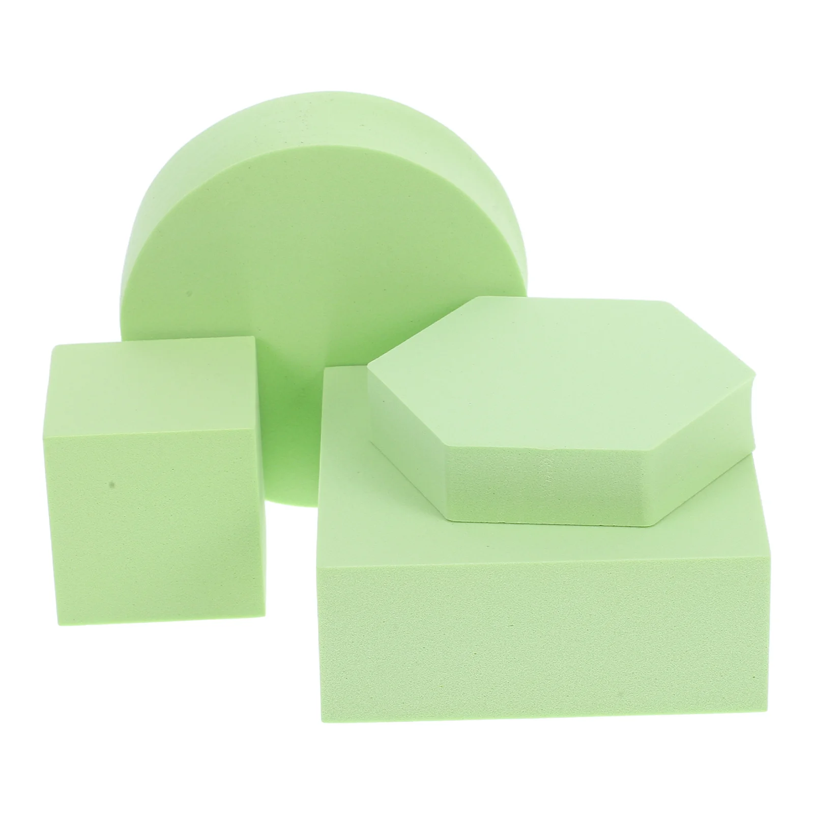 

1Set Geometric Foam Photo Props Multipurpose Base Small Backdrop for Product Photography Cosmetics Jewelry Decorative Display