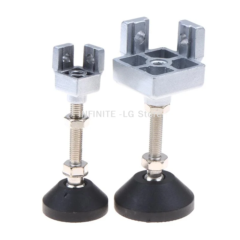 1 PCS Aluminum Profile Universal Caster Foot Cup Fixing Seat 2020/3030/4040 Machine Foot ConnectorINFINITE -LG