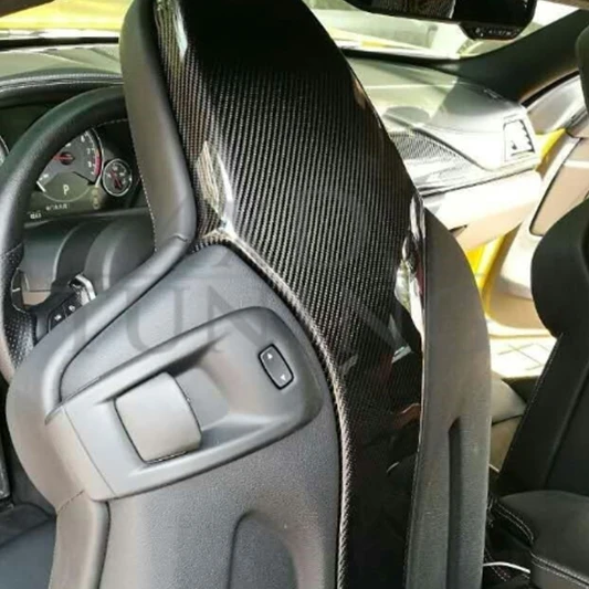 

Dry Carbon Seat Cover for BMW M2C M3 M4 F87 F80 F82 F83 Full Real Carbon Seat Back Covers