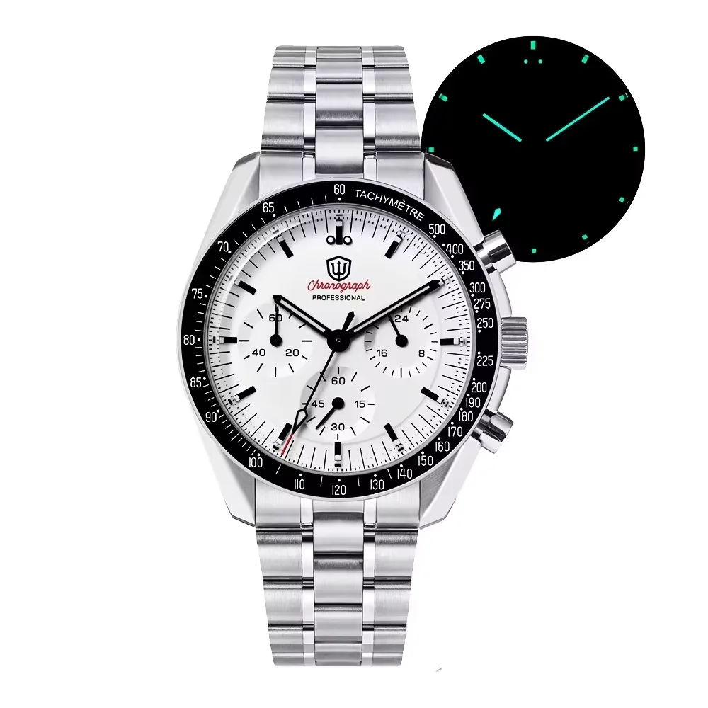Watchdives New WD1863 Quartz Watch VK63 Chronograph Movement