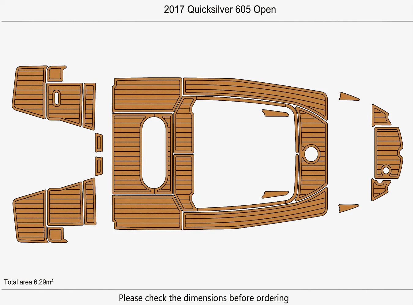 2017 Quicksilver 605 Open 1/4