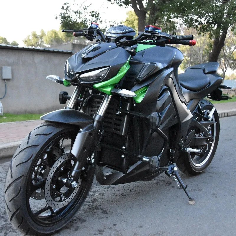 

2025 New Style N19 Model Electric Motorcycle 3000W Central Motor Speed 110km/h Cheap Electric Motorbike 72V Lithium Battery