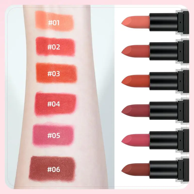 BSIMONE 3.5g Multi-Color Moisturizing Matte Lip Gloss – Non-Stick, Long-Lasting, Fade-Resistant