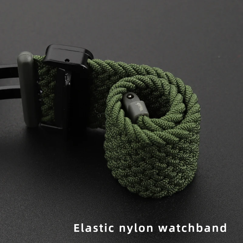 18mm Elastic nylon watchband for Casio W800H SGW400 F91W F84 F105/108/A158/168 AE1200/1300 Men's wristband bracelet accessorie