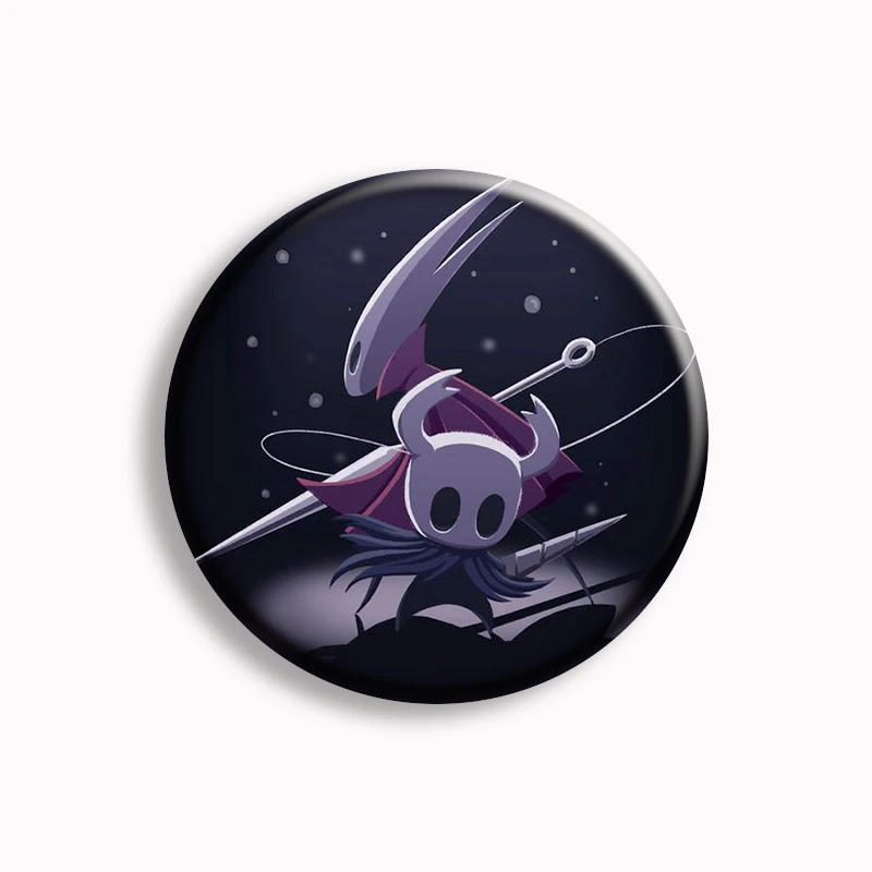 SXYNIO – Set De 3 Épingles Hollow Knight – Broches The Knight, Hornet Et Grimm – Alliage De Qualité – Accessoires Cosplay