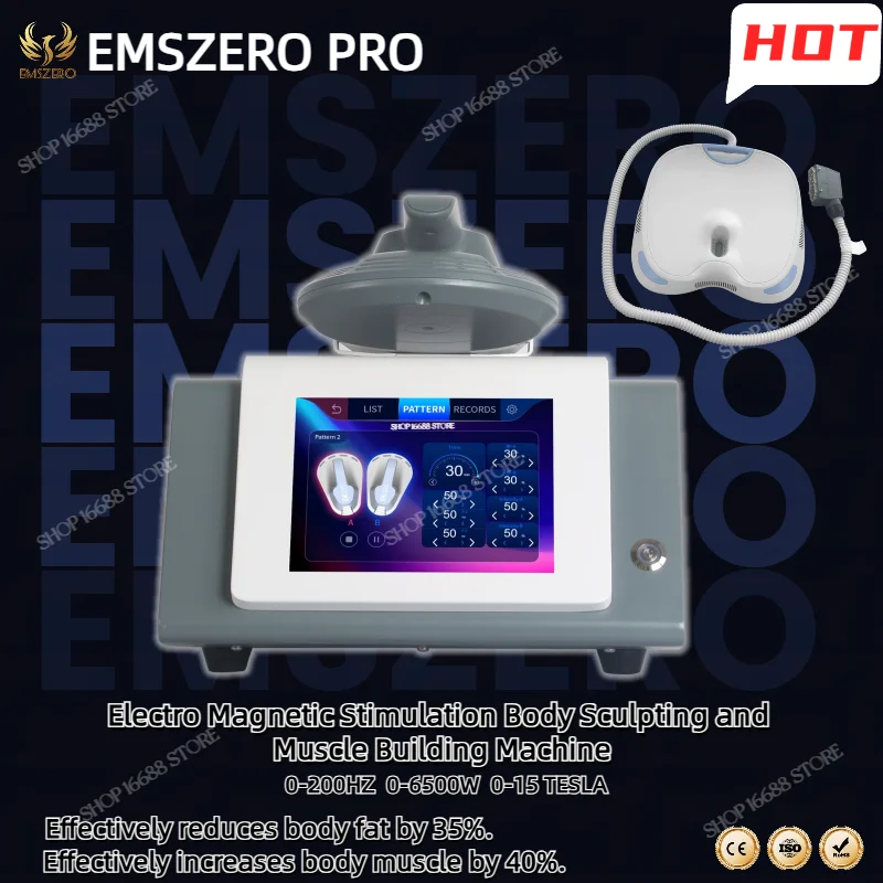 

EMS Zero Mini Nova RF Machine EMSzero Muscle Stimulation EN Body Sculpting Fat Burning EMS Electromagnetic Slimming