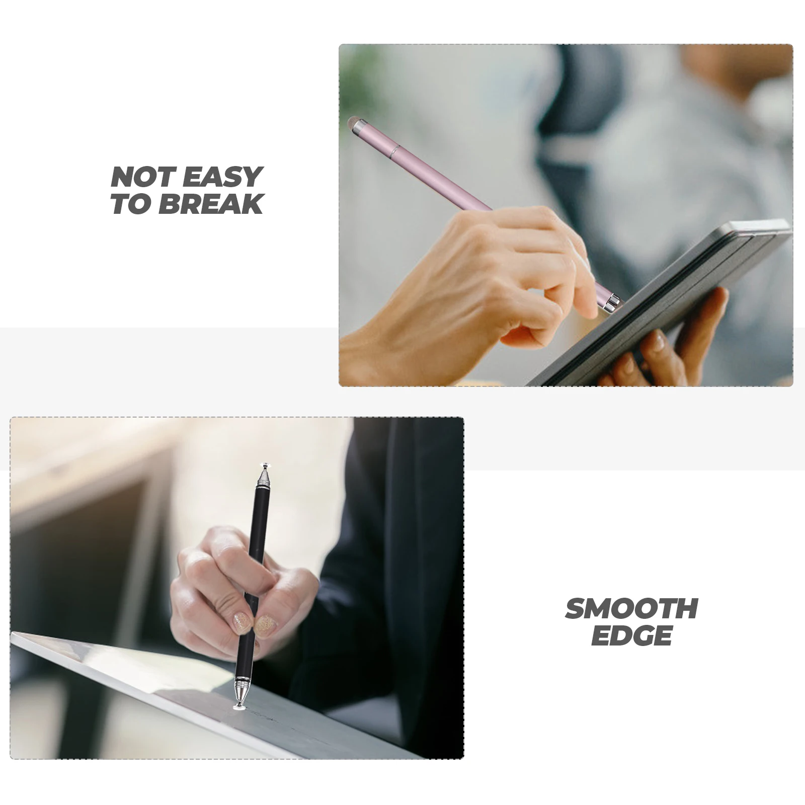 

3 Pcs High Sensitive Capacitive Stylus Pen Universal Touch Screen Aluminum Writing Compatible Laptops Tablets