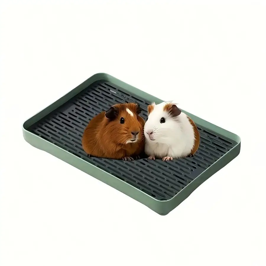 1pc Kaninchen Katzentoilette Kleine Haustier Wc Tablett Bunnie Ecke Wc Box Für Frettchen Hamster Drachen Katze Meerschweinchen niederländischen Schwein Liefert