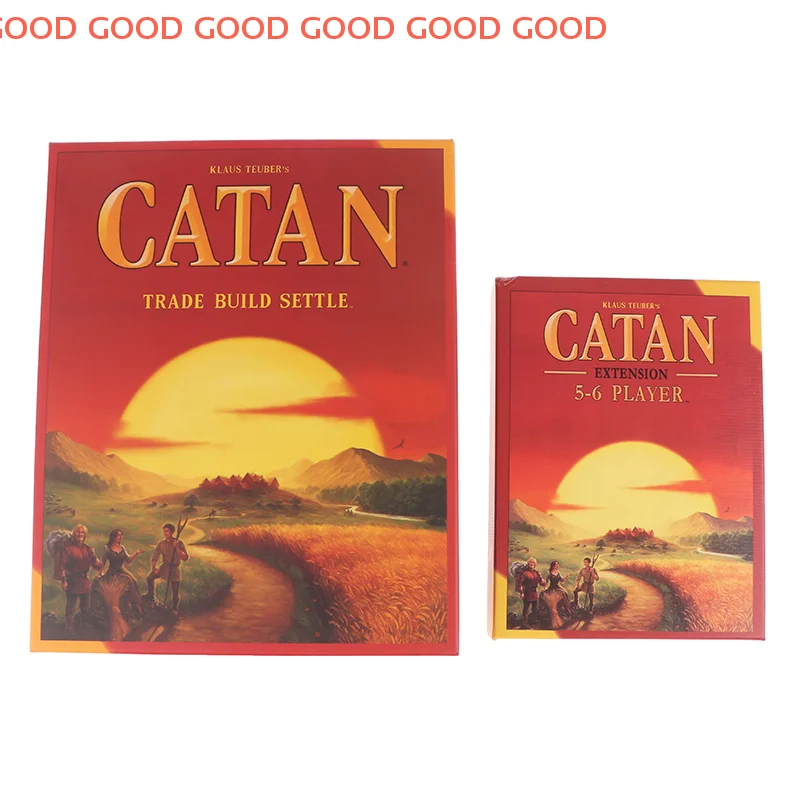 CATAN Board Game - Embark On A Journey Of Discovery And Trade Civilization Building Strategy Game Family Game For Kids & Adults