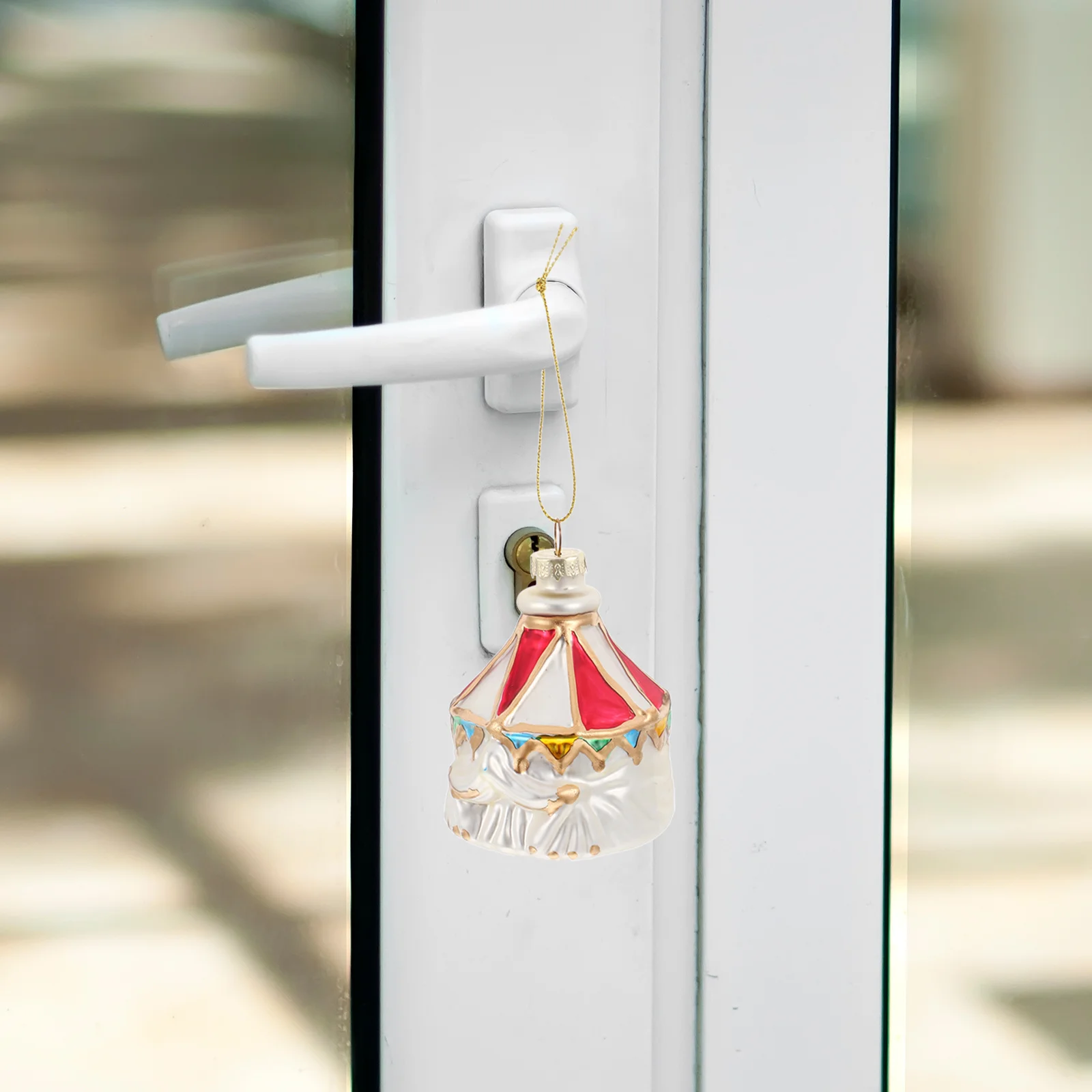 

Glass Circus Special-Shaped Ball Pendant Hanging Ornament Party Circus Decoration Colorful Tree Decor Centerpiece