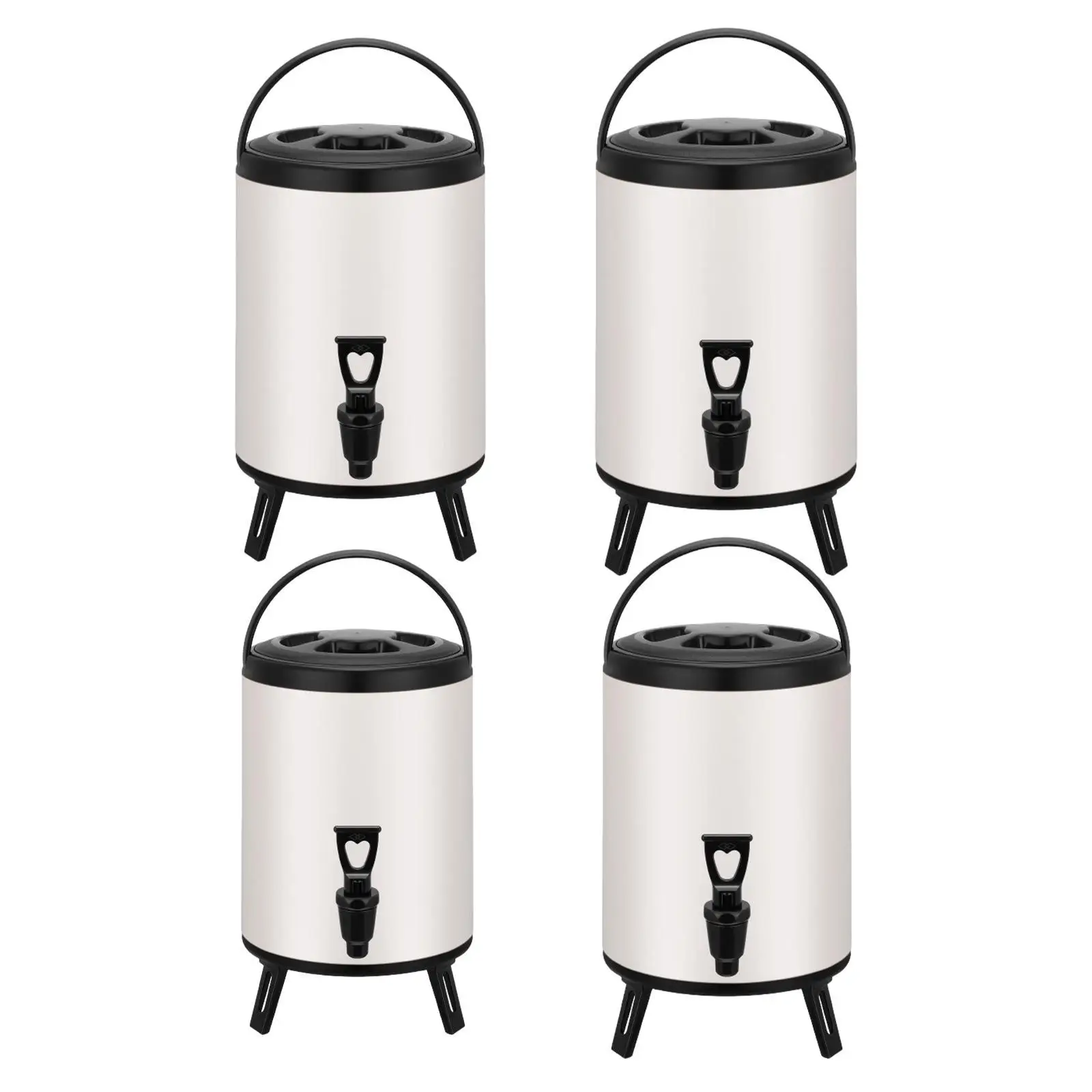 Hot and Cold Beverage Dispenser Leakproof Milk Pail for Drinks Water Outdoor