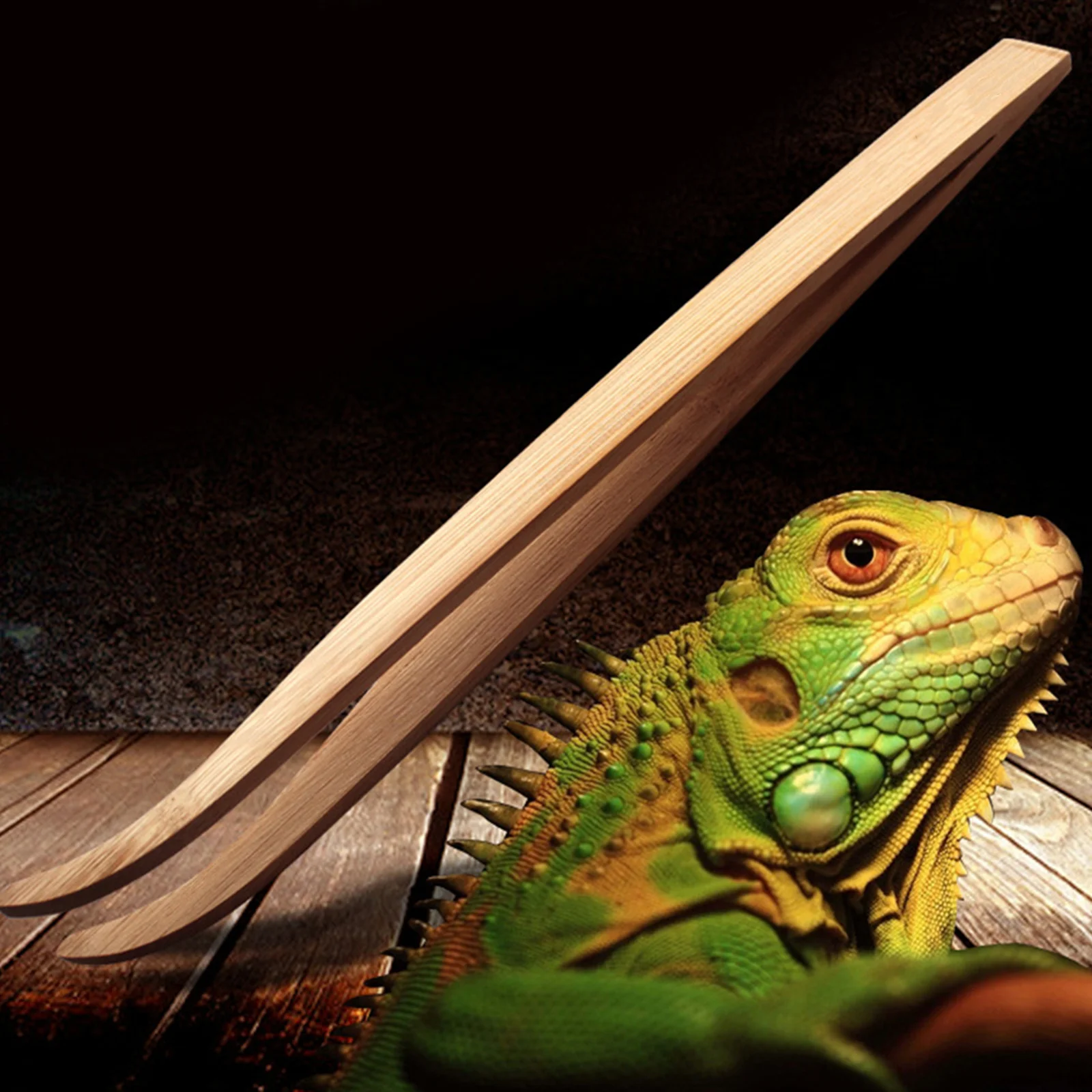 ملاقط خشب الزواحف 16.5 سنتيمتر أداة تغذية الحيوانات الأليفة المرنة للثعابين والزواحف والأطعمة المعلبة الحية