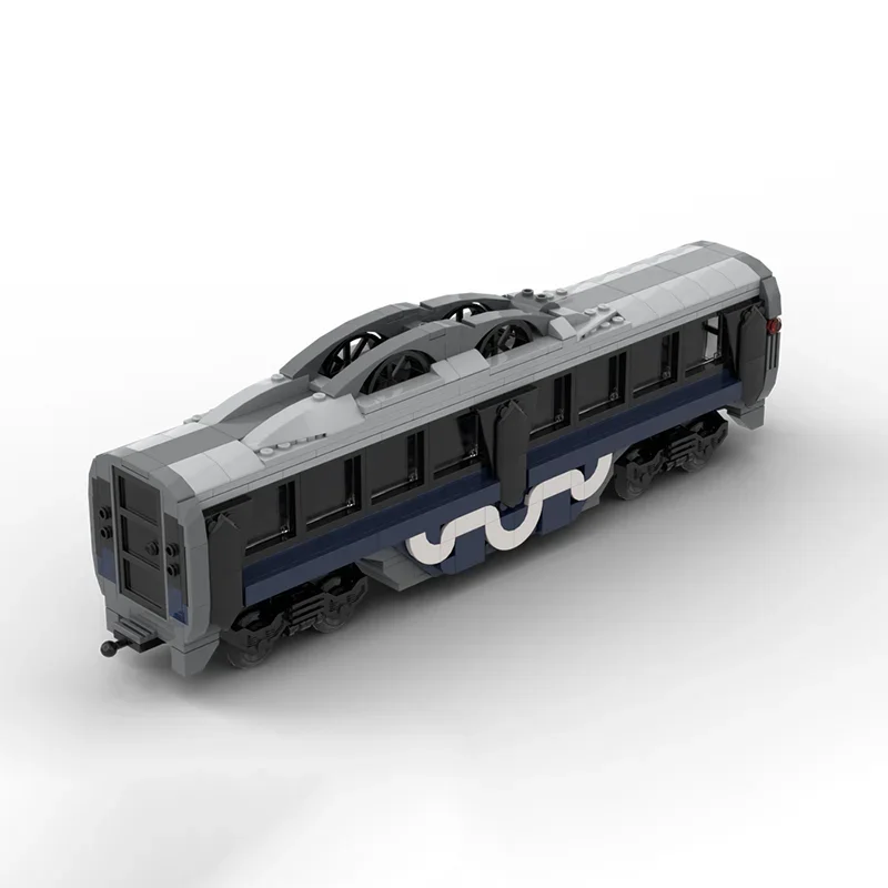 Moc Building Blocks FFVIII Treno Intercontinentale Locomotiva Modello Tecnologia Ferrovia Modulare Regalo Costruzione di Montaggio Giocattoli