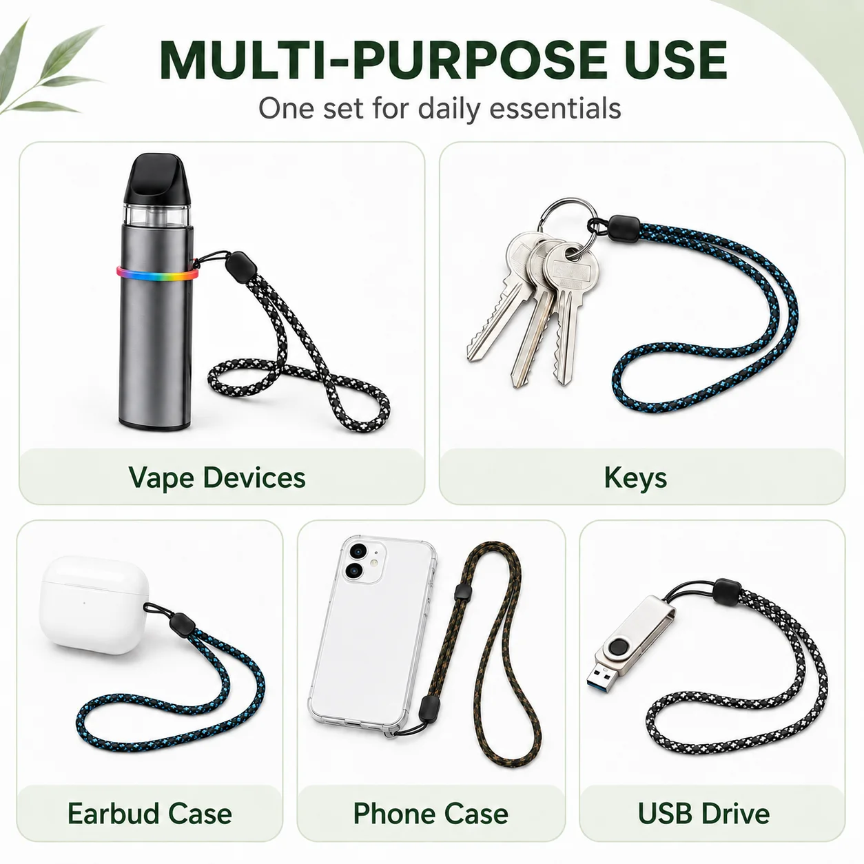Set di Cordini Universali in S - Vape Ring recensione e prezzo