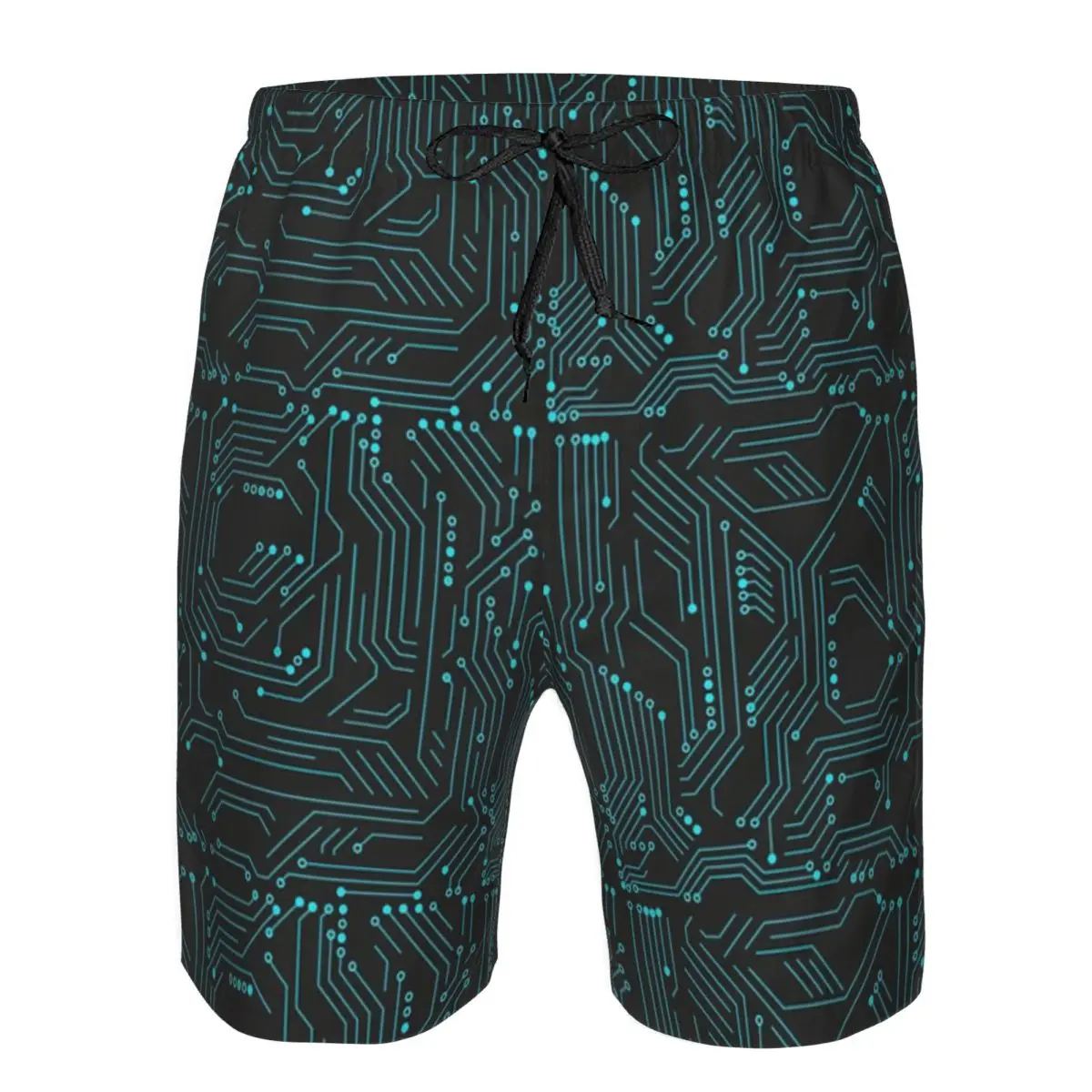 Circuit Board - Electronics Trunks Beach Board Shorts Casual Quick Dry Swim Summer Men Pants