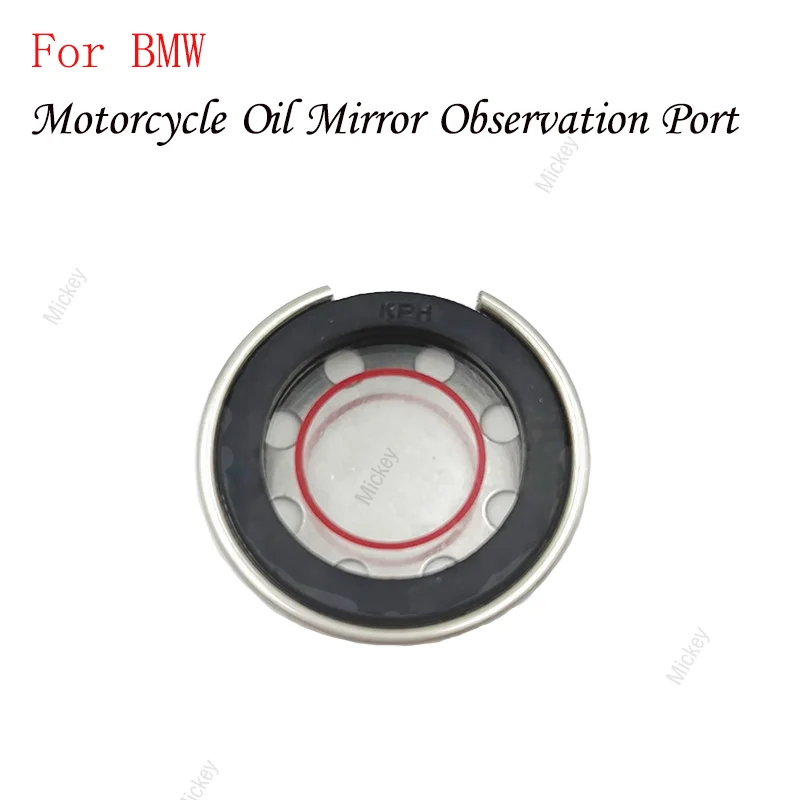 

For BMW S1000 R1200GS ADV R1150 R1100 R850 K1200LT R ninet Motorcycle Oil Mirror Observation Port Engines Oil Window Oil Level