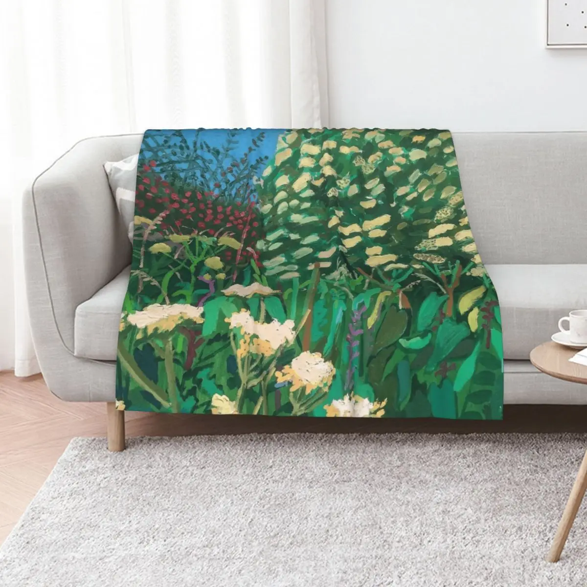 David Hockney Throw Blanket Luxury Bed Plush Plaid Sofa Quilt valentine gift ideas Blankets