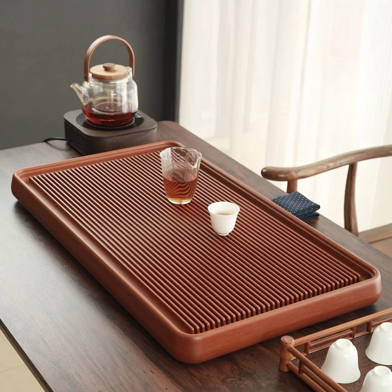 Wooden Tea Tray Chinese Gongfu Decorative Luxury Large Tea Tray On Table Modern Giant Nordic bandejas de madera Rectangular Tray