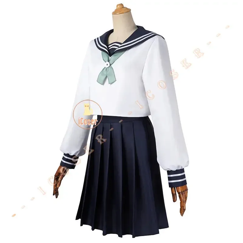 Anime Jujutsu Kaisen Riko Amanai Cosplay Costume Wig Dress JK Sailor Skirt School Uniform Star Plasma Vessel Halloween Wo RG4848