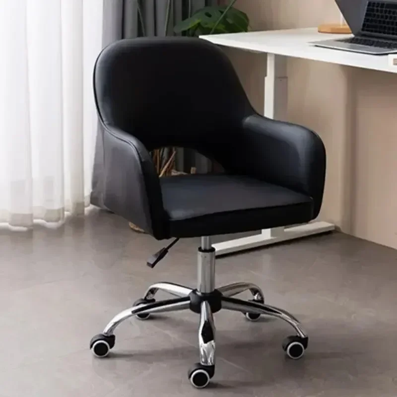 HOT Internet Celebrity Dormitory Student Study Desk Backrest Stool Computer Chair Home Sedentary Comfortable Swivel Bedroom Make