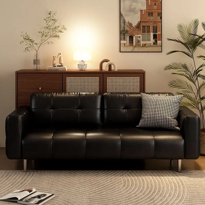 

Gothic Cheap Living Room Sofas Black Designer Arm Cool Clearance Sofa Modern Small Office Mobili Per Il Soggiorno Furniture Home